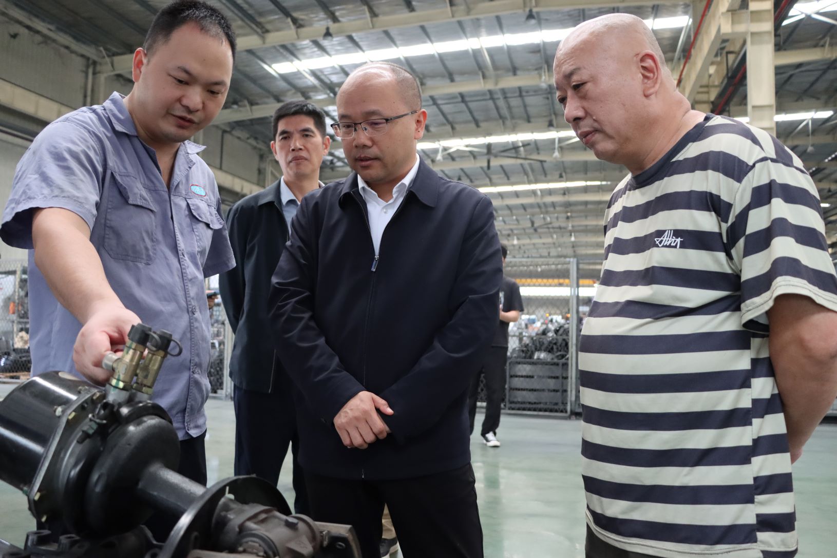 市委主要领导开展“两节”节前安全生产检查